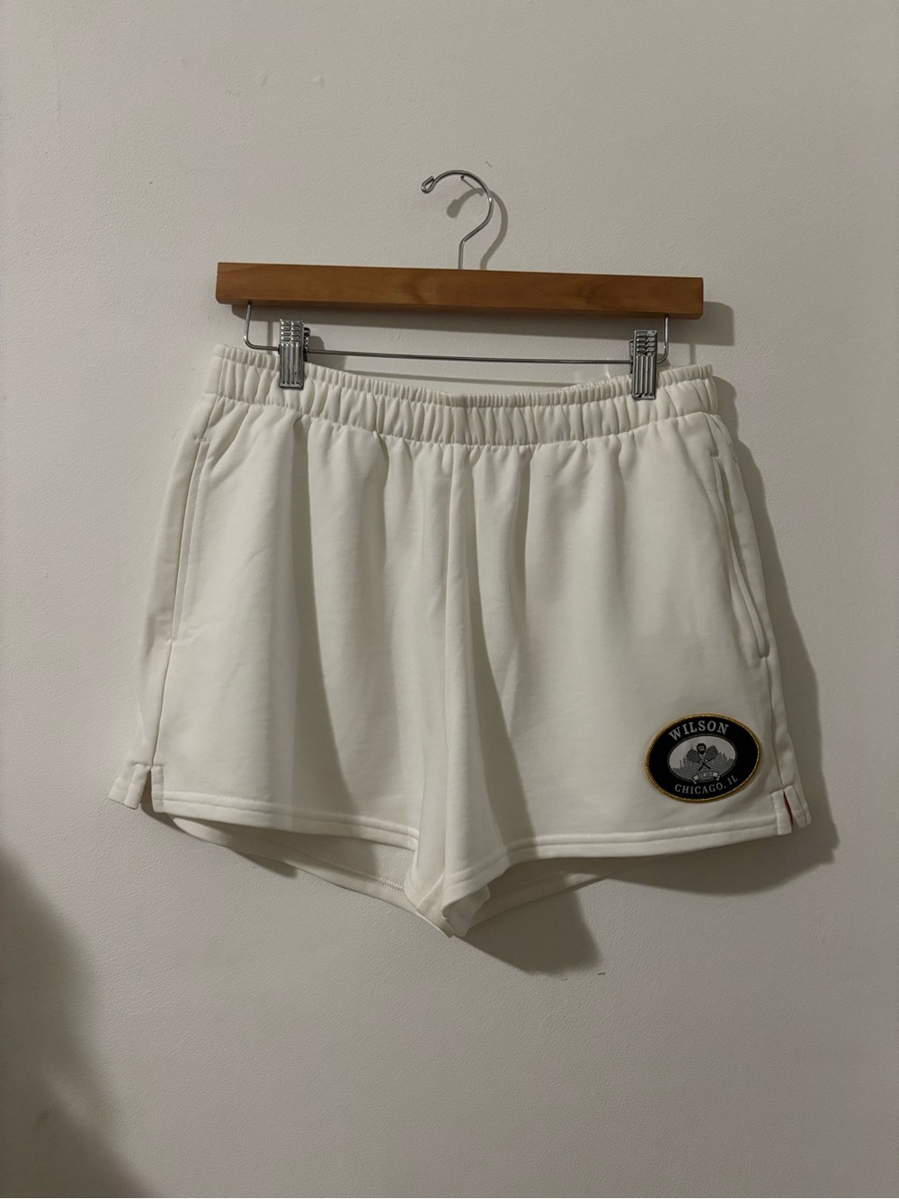 NWOT Wilson Women's White Athletic Shorts Size L